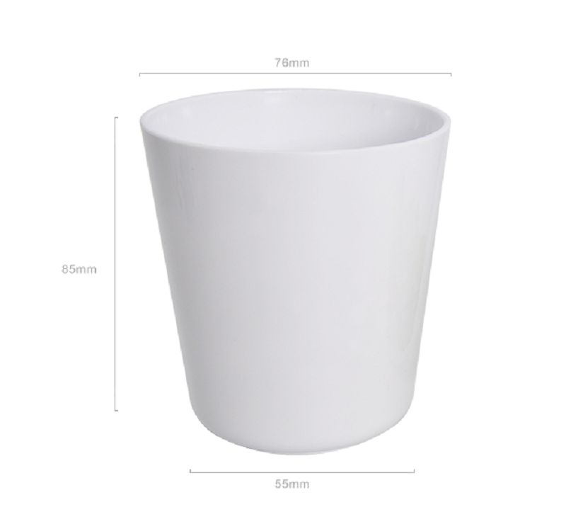 Gobelet / Verre Polymère 8oz Blanc à Personnaliser – Sublimation – Image 3