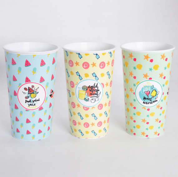 Gobelet / Verre polymère 20oz – Sublimation blanc – Image 3