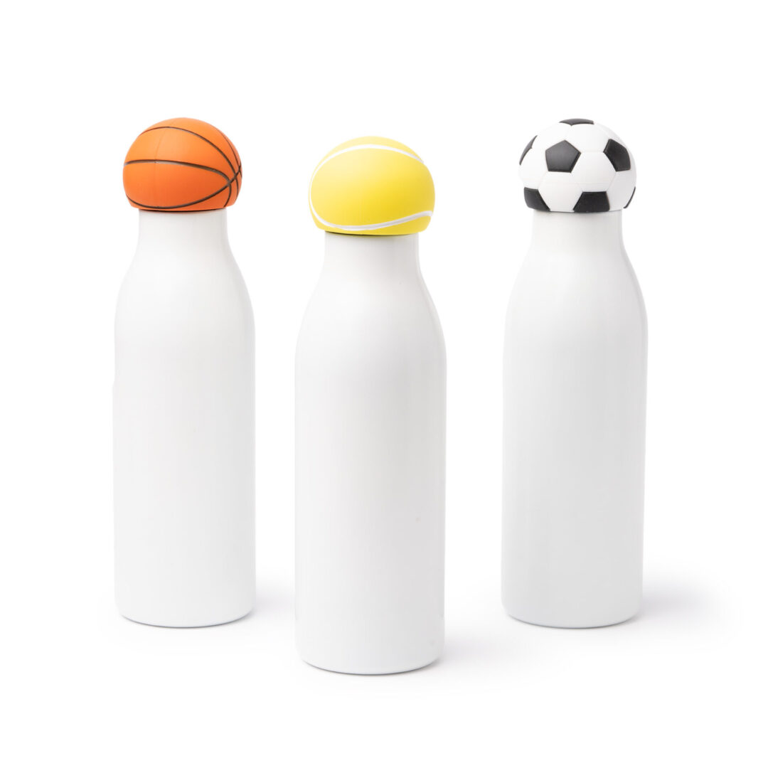 Gourde Thermos 550 ml Inox 304 pour Sublimation – Bouchon Ballon, Isotherme et Personnalisable