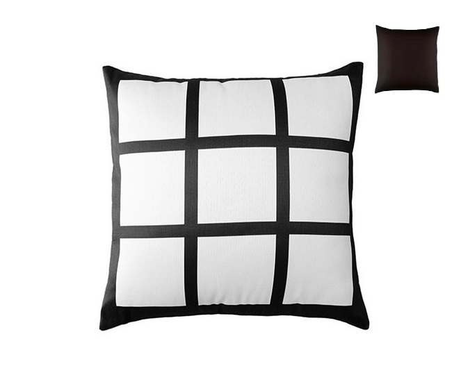Housse de coussin 9 cases – Personnalisable par sublimation
