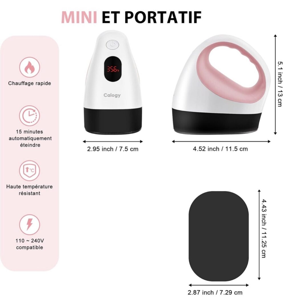Mini Presse à Chaud LED Calogy pour Sublimation, Flocage et DTF – Image 4