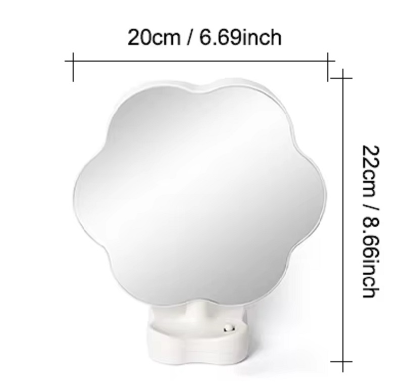 Cadre miroir veilleuse magique LED 3 en 1 pour sublimation – Personnalisable – Décoration personnalisable – Image 4