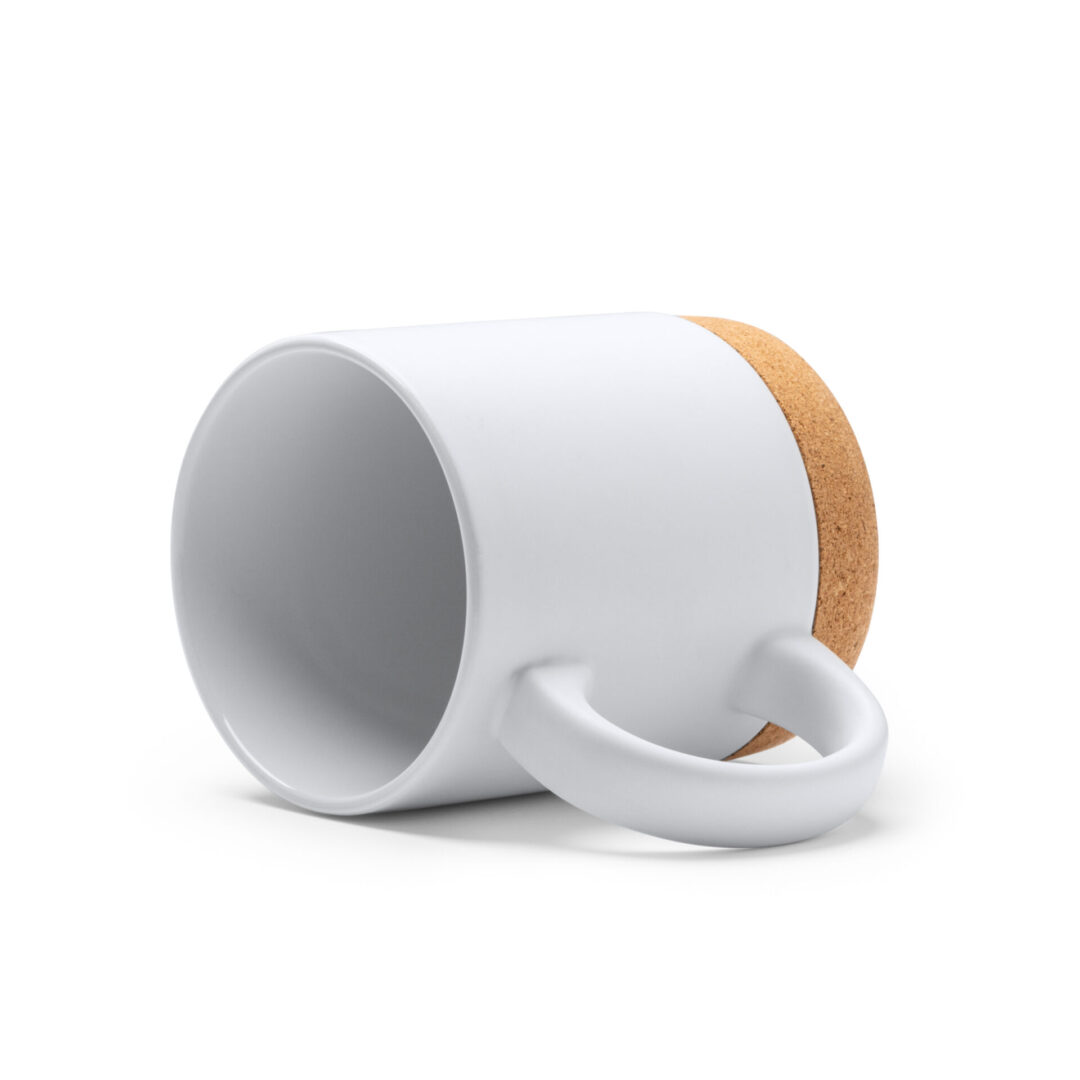 Mug en céramique avec base liège – Personnalisable sublimation – Image 2