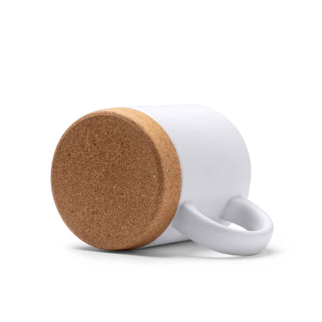 Mug en céramique avec base liège – Personnalisable sublimation – Image 3