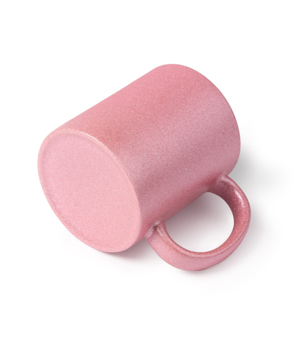 Mug en céramique pailleté 350 ml pour sublimation – Image 2