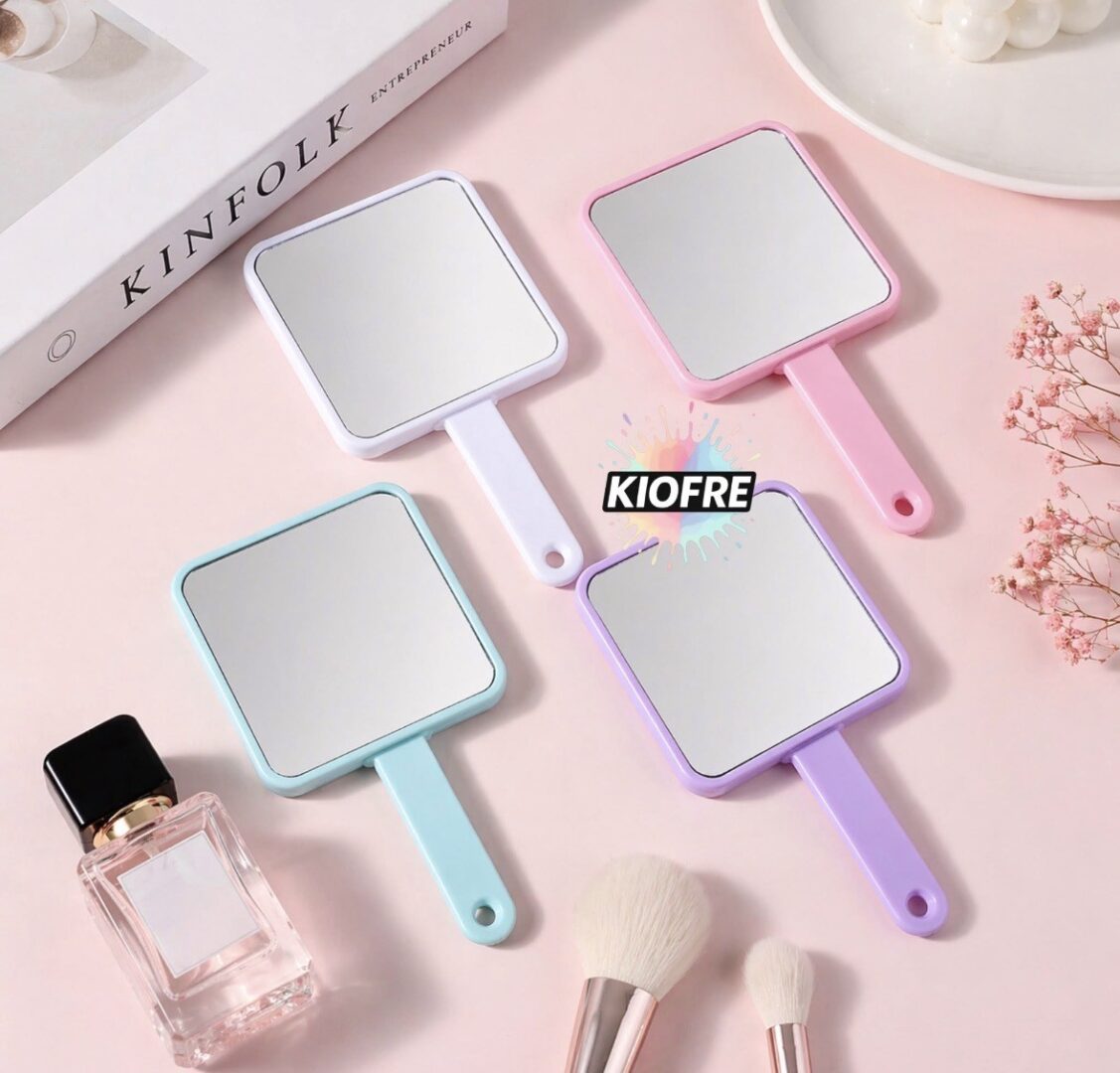 Miroir à main avec peigne intégré – Support sublimation – Image 3