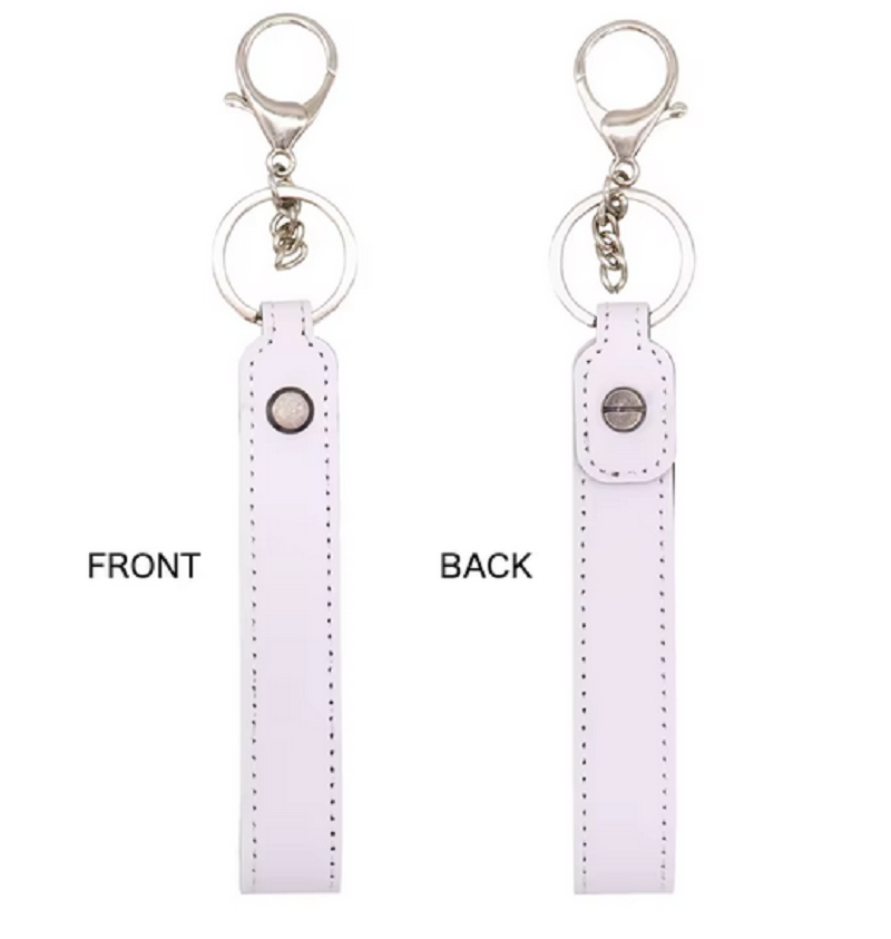 Porte-clés Lanière Dragonne en Similicuir – Personnalisable par Sublimation