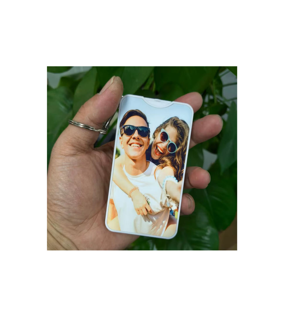 Porte-clés distributeur de parfum rechargeable pour sublimation – Blanc, Rose et Vert d'eau – Image 5