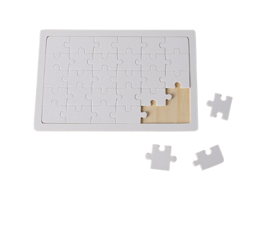 Puzzle en Bois A5 Personnalisable – Sublimation Haute Qualité avec Cadre Intégré – Image 2