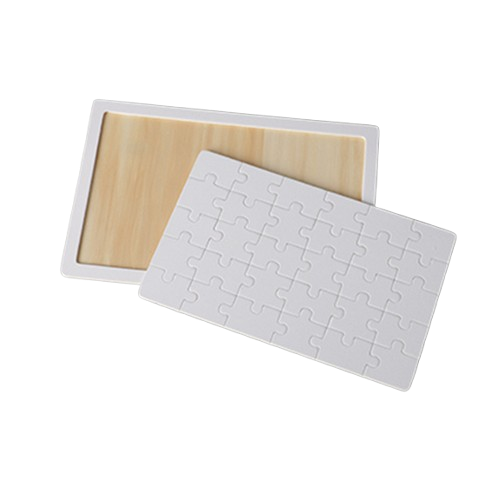 Puzzle en Bois A5 Personnalisable – Sublimation Haute Qualité avec Cadre Intégré