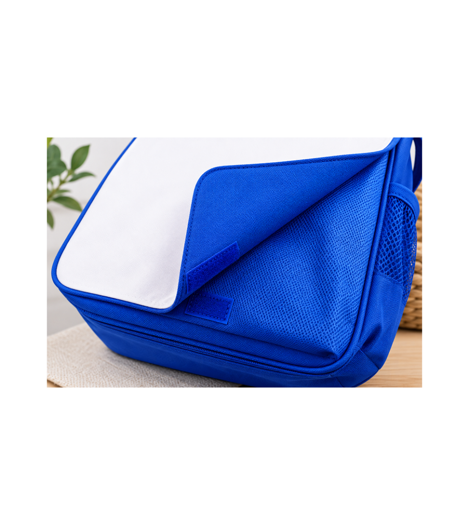 Sac à dos enfant personnalisable pour sublimation – Rabat détachable – Image 5