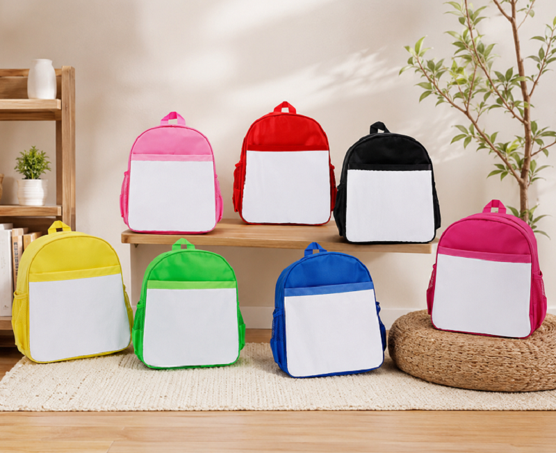 Sac à dos enfant personnalisable pour sublimation – Rabat détachable