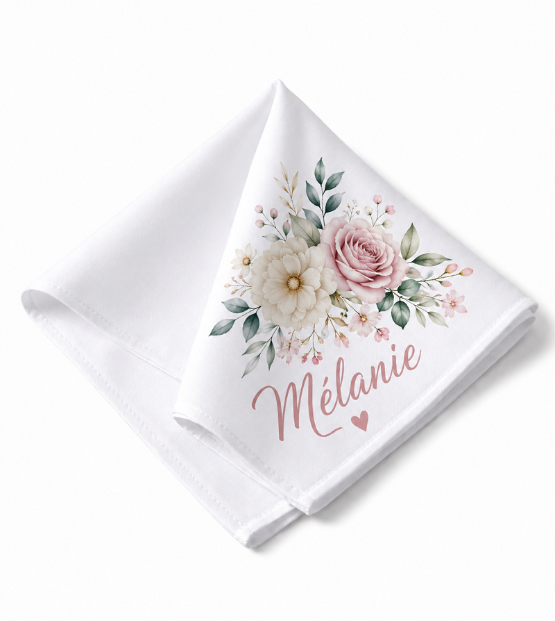 Serviette de table en tissu pour sublimation