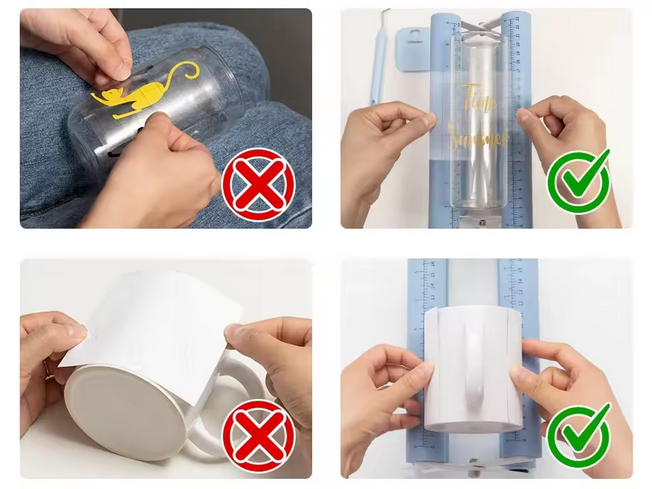 Support rotatif pour mugs, tasses et tumblers – Idéal pour la sublimation, le DTF UV et le vinyle – Image 5