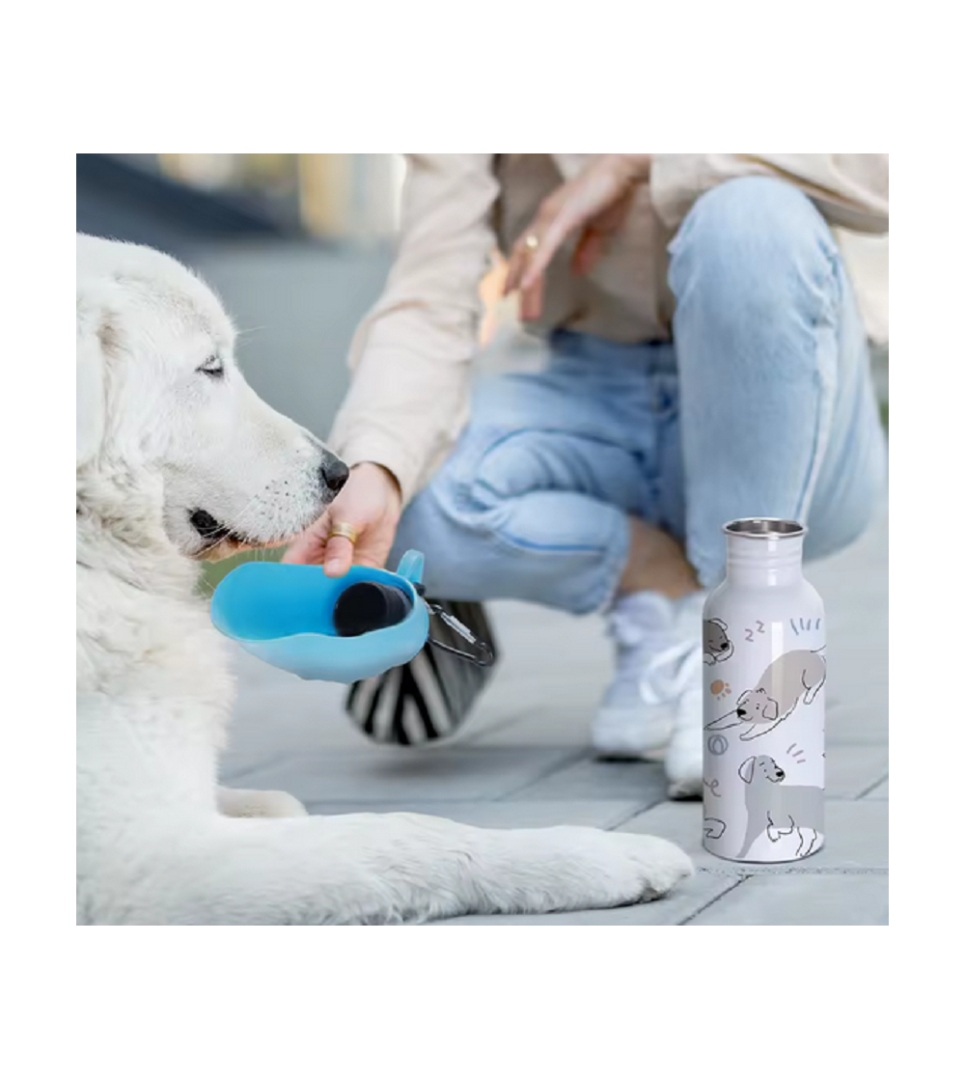Thermos abreuvoir 600 ml (20 oz) pour animaux en acier inoxydable pour sublimation – Image 5