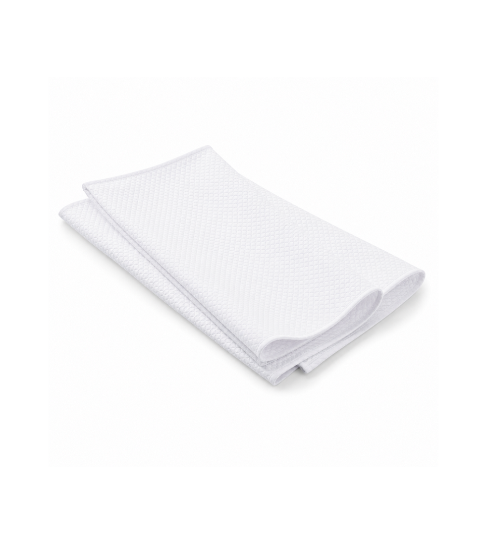 Torchon blanc 40 × 60 cm spécial sublimation – Support textile personnalisable – Image 3