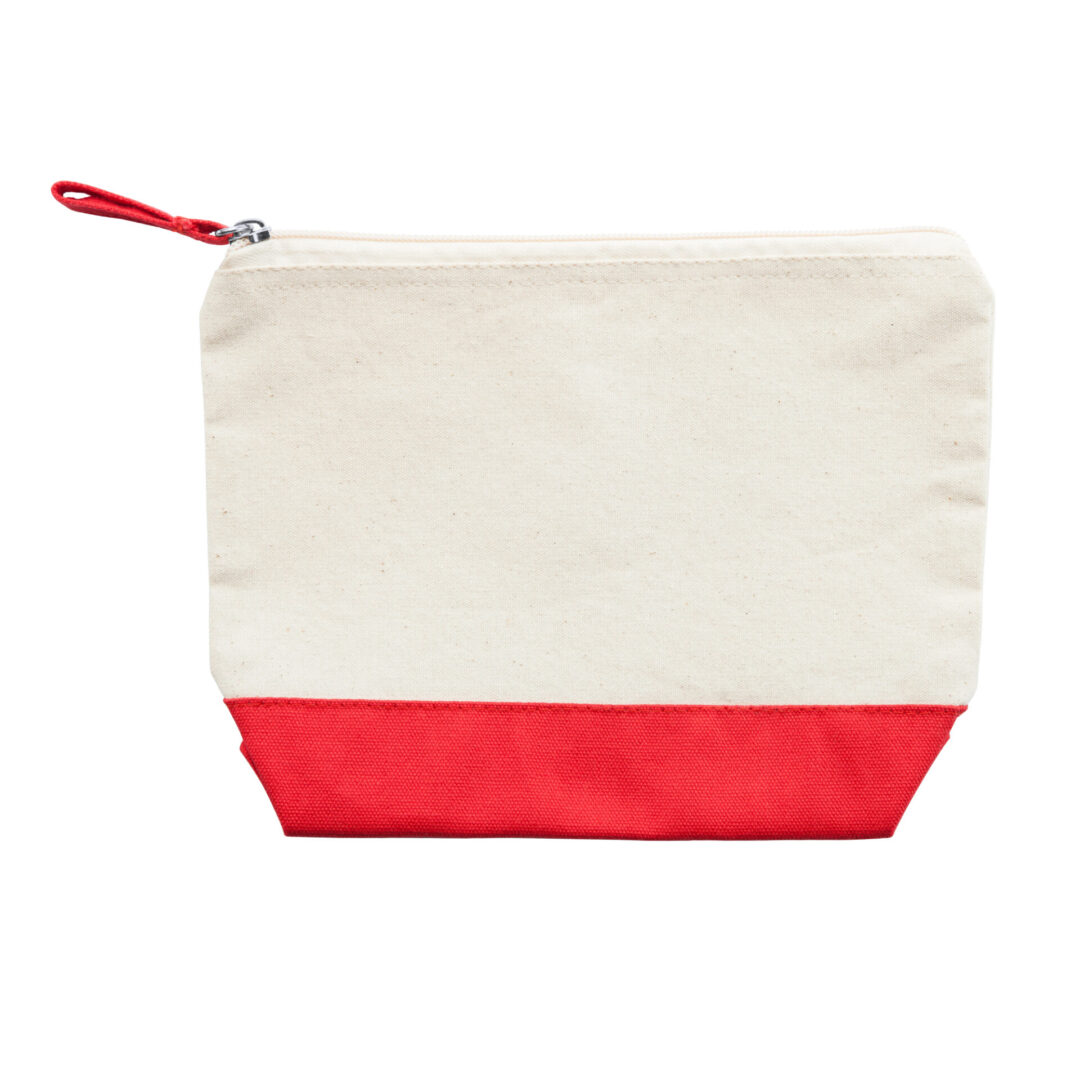 Trousse / pochette coton bicolore – Personnalisable – Image 3