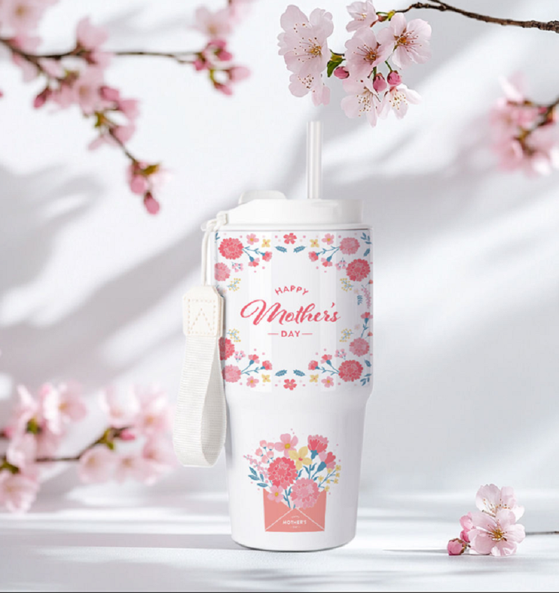 Tumbler 20 oz (600 ml) pour sublimation avec dragonne – Acier inoxydable 304 – Image 3