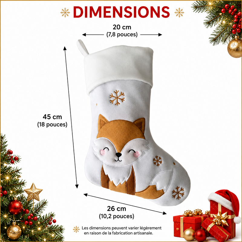 Chaussette de Noël personnalisable à décorer – Sublimation, Flocage, Broderie et Marquage – Image 2