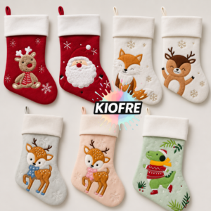 Chaussette de Noël personnalisable à décorer – Sublimation, Flocage, Broderie et Marquage