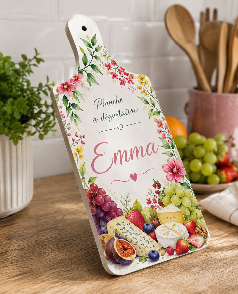 Planche à dégustation MDF 28 x 13 cm – Spéciale sublimation