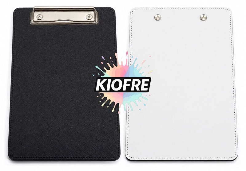 Support document en simili cuir pour sublimation – 20 x 28 cm – Image 2