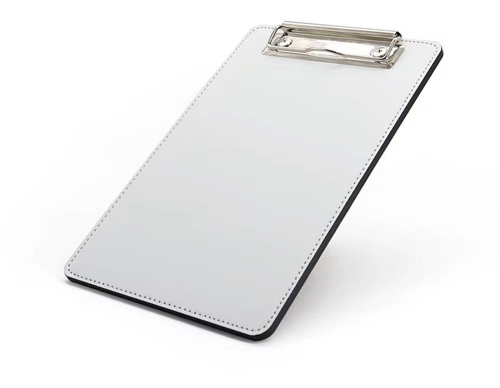 Support document en simili cuir pour sublimation – 20 x 28 cm