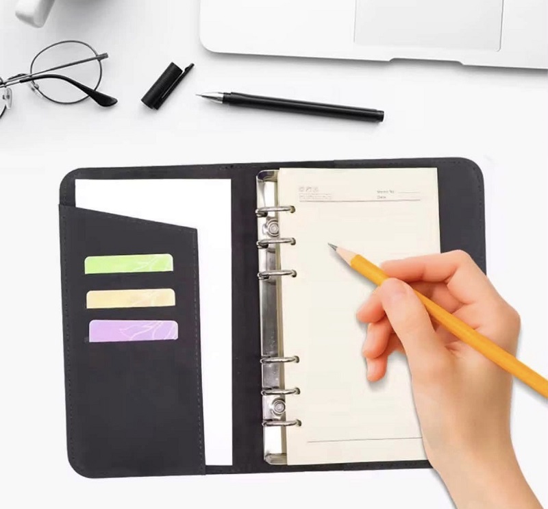 Classeur A5 simili-cuir sublimation – Agenda & Planner – Image 4